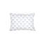 Navy Blue Whale Watch Linen Pillow 14x20 Cover Only