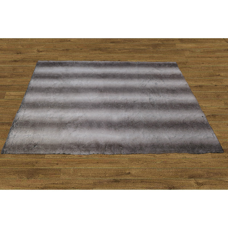 Animal Print Faux Fur Shag, Rectangle 152.4cm x 213.4cm