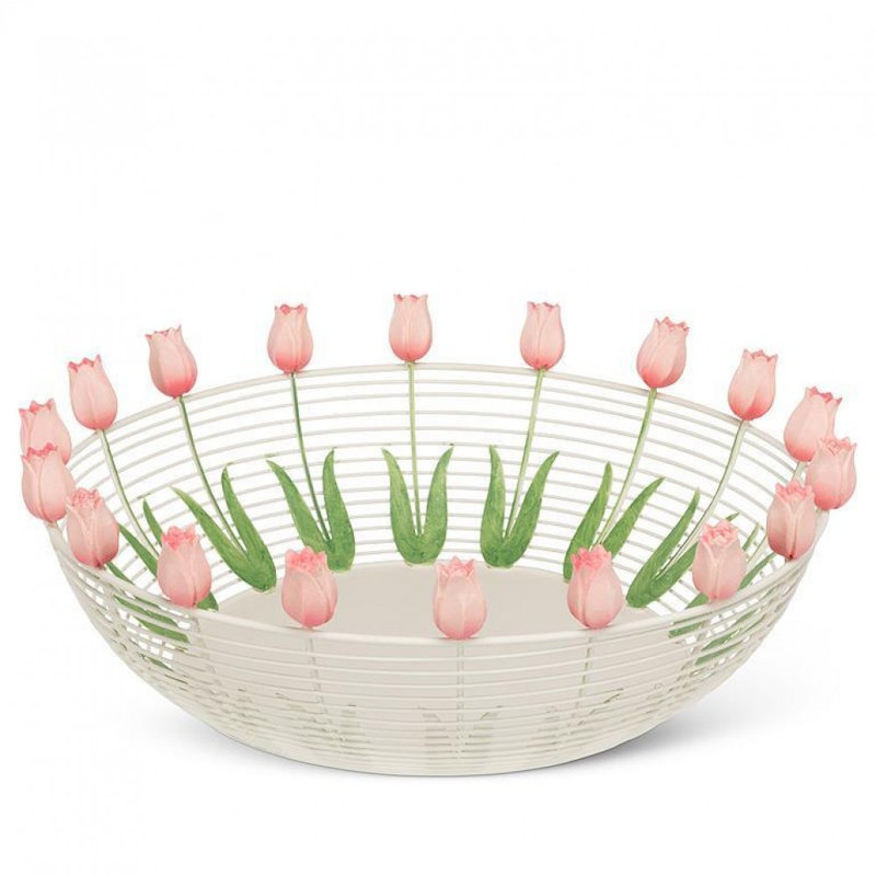 Bol décoratif en tulipe