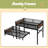 Metal Bunk Bed/Metal Loft Bed,Separable Bunk Beds,With Raised Security Fence-2047368443-2047368444