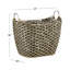 Panier de rangement fait à la main en grès marin avec poignées Solana