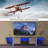 TV Console With Large Storage Cabinets