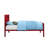Cargo Red Finish Full Bed