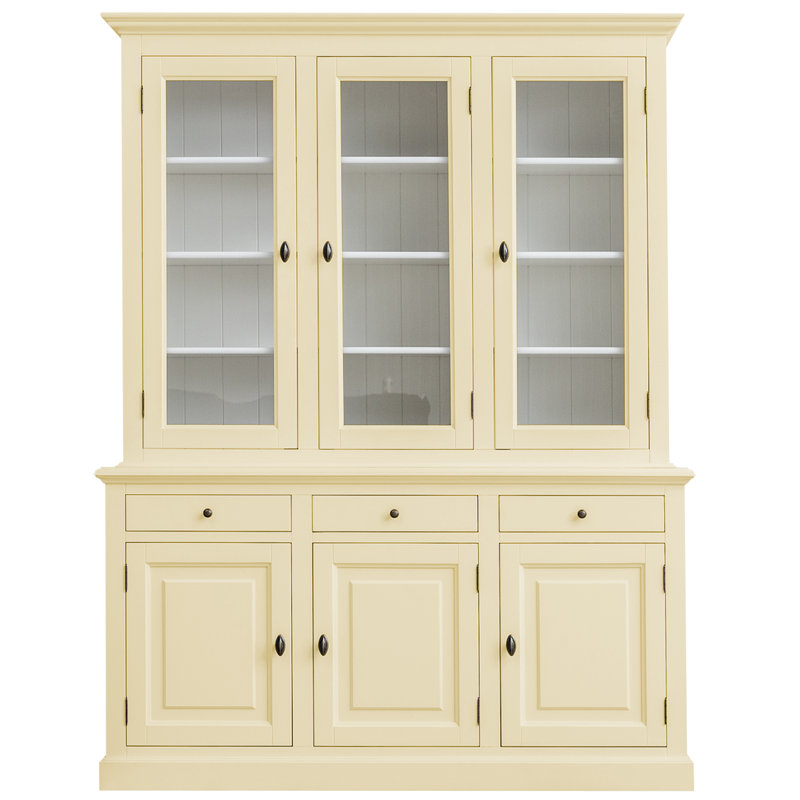 Berardina Display Cabinet, Light Ivory