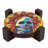 Wood 4 Piece Coaster Set With Holder