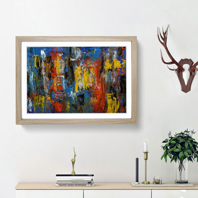 Abstract Art Painting Vol.264 by S.Johnson - Picture Frame Painting Print