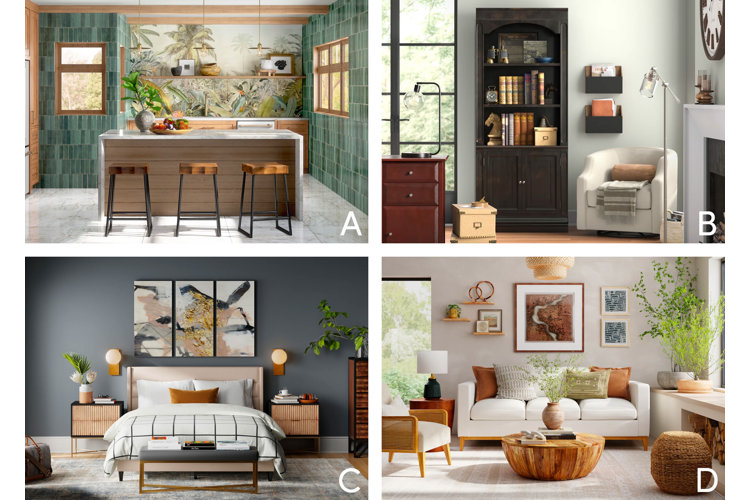 Select the Space You'd Be Most Likely to Relax In