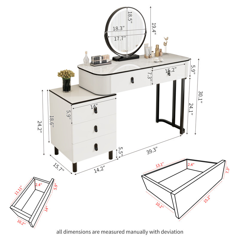 Vibha Vanity Table Set