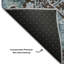 Premium Machine Washable Wayne AMF1101 Damask Rug-577387889