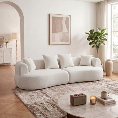 Canapé modulaire incurvé Modern