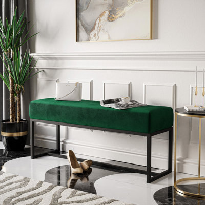 Leechburg Upholstered Bench - DISCONTINUED