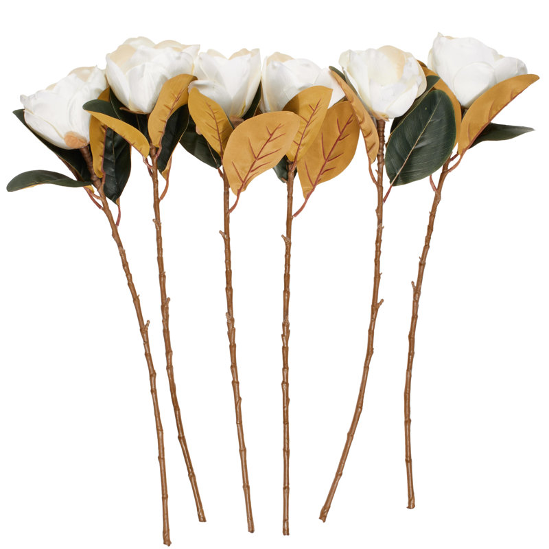 Tige de fleur de magnolia en polyester Cole and Grey