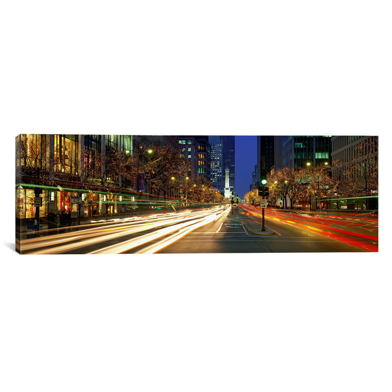 Panoramique - Impression sur toile, H 20 po x l 60 po x P 1,5 po, Toile tendue