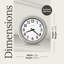 Stratton Metal Analog Wall Clock
