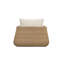 Fauteuil d'appoint d'extérieur crème Dana-131470572