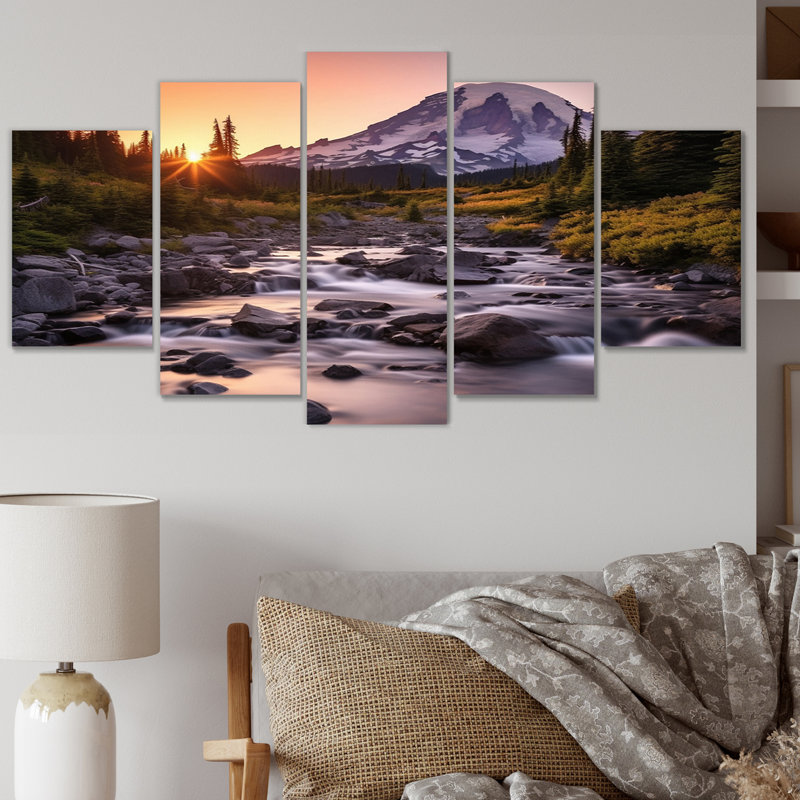 Rustic Cities & Countries Wall Decor on Metal