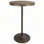 Table de bar / dinette réglable - industrielle antique et brun