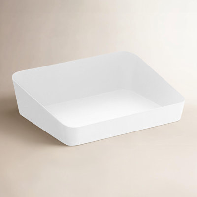 Yamazaki Home Sloped Steel Vanity Tray