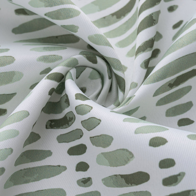 Lanning Diamond Room Darkening Window Curtain, 54" W x 95" L, Sage
