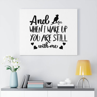 You Are Still Me - Wrapped Canvas Print