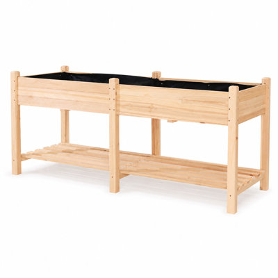 Extra Large Elevated Raised Garden Bed