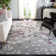 Makeba Floral Gray/Purple Area Rug