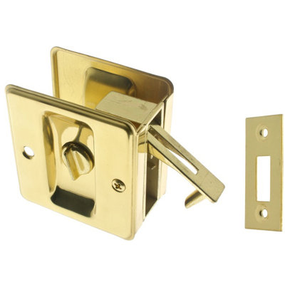 Solid Brass Pocket Privacy Pull