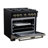 Ambassador 36" Gas range in Black