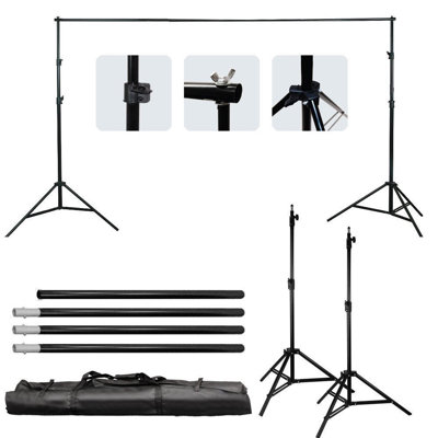 New Adjustable Background Support Stand Photography Video Backdrop Kit