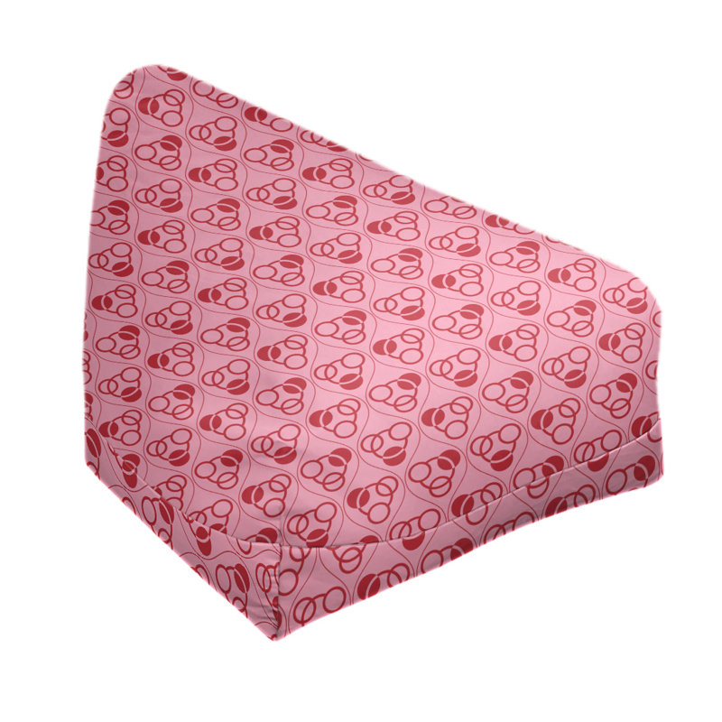 Fauteuil à billes standard &, H 25 po x l 27 po x P 30 po, Rose / Rouge