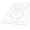 Summit Appliance White Electric Cooktop