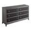 Commode double l 6 tiroirs Randahl