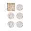 Stardust Coaster Set with Holder-61544691