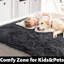 Tapis intérieur / extérieur doux et moelleux à poils longs - Confort luxueux et design élégant-908332467