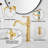 Single-handle Bathroom Faucet with Drain Assembly-83092819