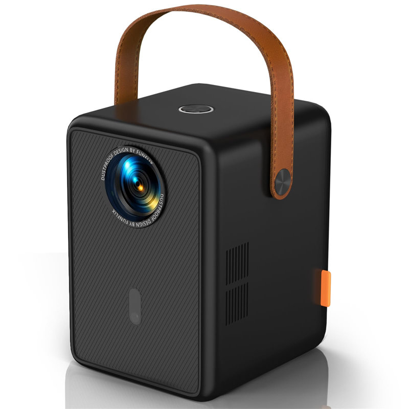 ?Electric Focus?Mini Portable Projector,5G WIFI Bluetooth Projector 1080P Full HD Supported, 300" Display Zoom Home Cinema Video Projector For TV Stick/Smartphone/HDMI/USB/PS5