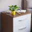 Arkadij 3 Drawer Fronts Bedside Table-1434439995