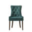 Ensemble de 2 chaises d'appoint en velours vieilli Farren-1421507477