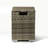 Rattan Newenton Table With Propane Tank Holder, Fire Table With Ceramic Tile Table Top-360441438