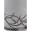 White/Silver Luster 11.81'' Porcelain Jar