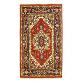 Paidyn Hand Woven Cotton and Wool Oriental Area Rug