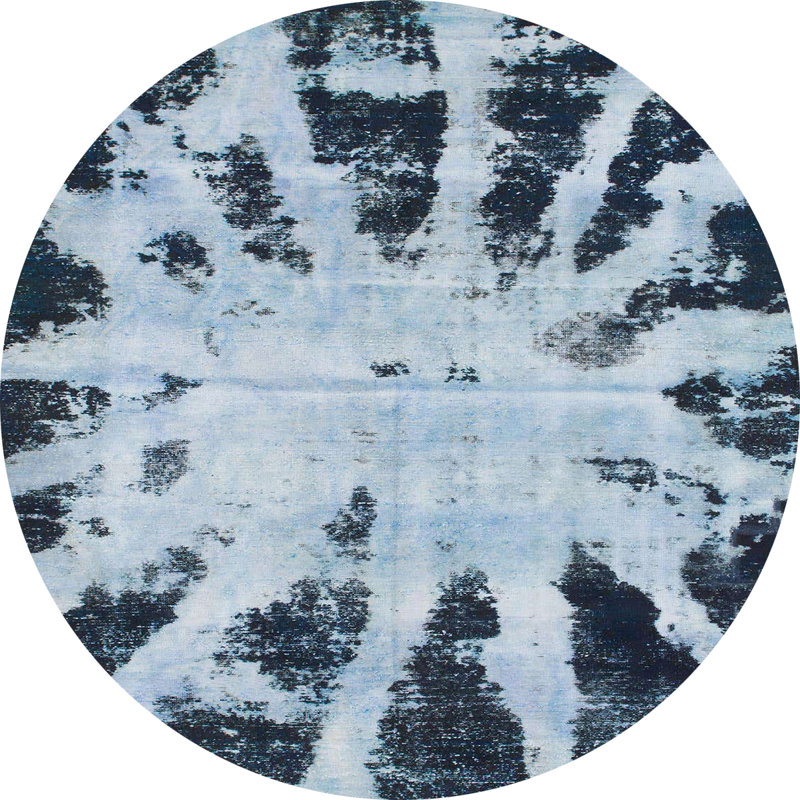 Tapis abstrait moderne 914, Rond 6 pi
