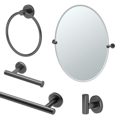 Latitude2 5 - Piece Bathroom Hardware Set