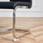 5-Piece Modern Rectangular Tempered Glass Dining Set with Metal Base and Faux Leather Cantilever Chairs-2130442608-2092128785-2096425728