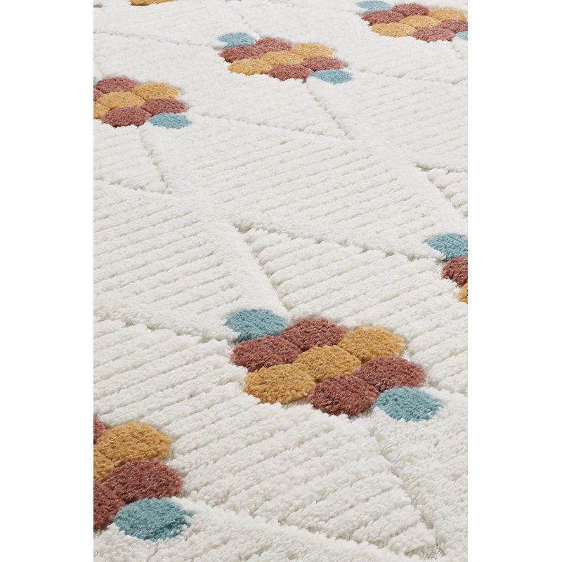 Premium Area Rug, 2.6 x 9.8 Feet, 100% Polypropylene, 1.7 cm Pile Height | Machine Woven, Non-Slip Dot Underside, Antibacterial | Perfect for Living Room, Bedroom & Hallway, Durable & Easy to Clean