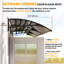 Door Canopy Outdoor Awning Rain Shelter for Window Porch-122805733