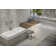 Venice 72" x 36" Drop in Combination Acrylic Bathtub with Heater