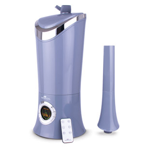 Air Innovations 1.7 Gallons Cool Mist Ultrasonic Tower Humidifier with Adjustable Humidistat for 400 Cubic Feet