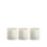 VALOA Fragrance Refills for Candles - Set of 3 for Small Candle - Bergamot