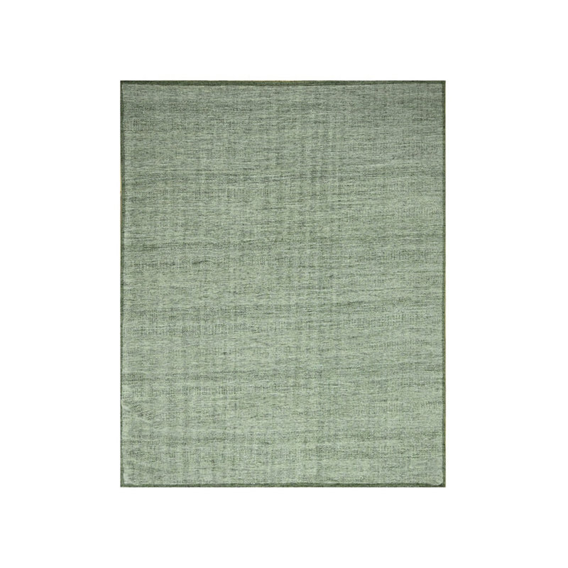 Tapis oriental vert en laine noué à la main 11 pi 10 po x 14 pi 9 po - MOA10276692, Rectangle 11 pi 10 po x 14 pi 9 po